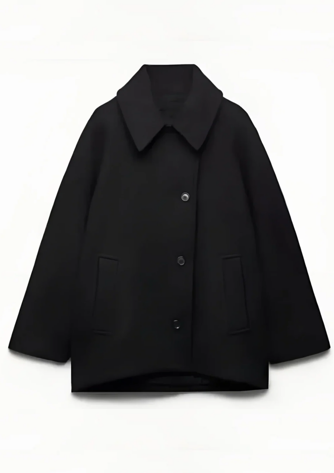 Lizzy | Trendy wool coat in plus size