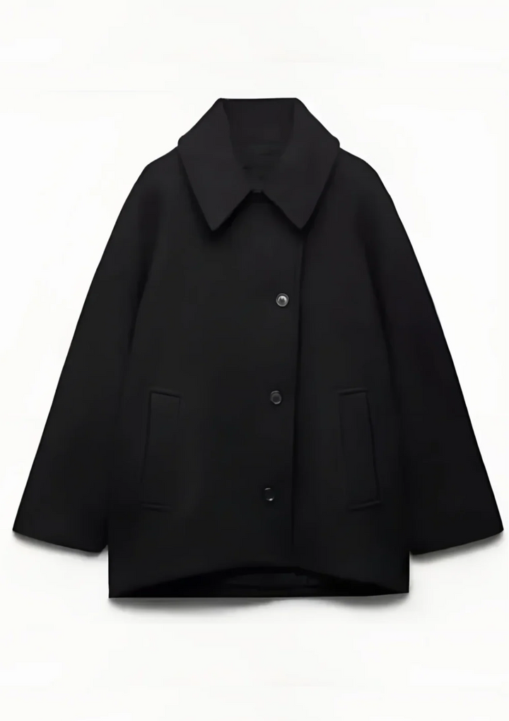 Lizzy | Trendy wool coat in plus size