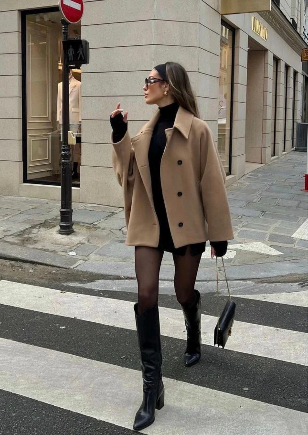 Lizzy | Trendy wool coat in plus size