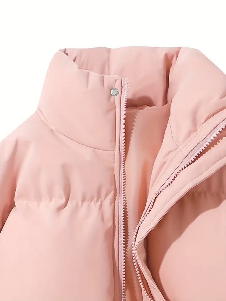 Romy™ - Lined women's winter jacket with hood