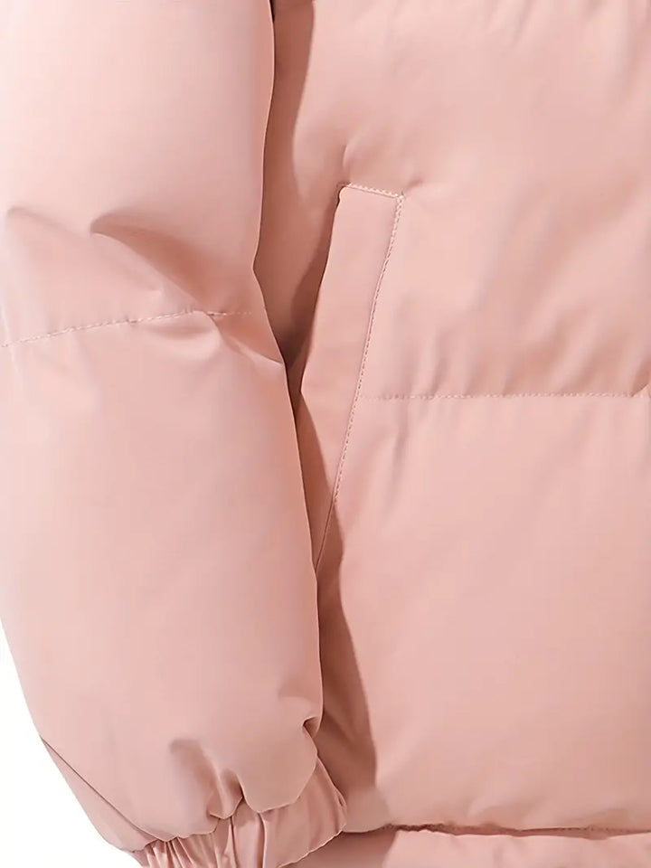 Romy™ - Lined women's winter jacket with hood