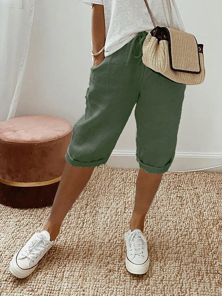 Rosa™ | Cotton-Linen Women's Shorts