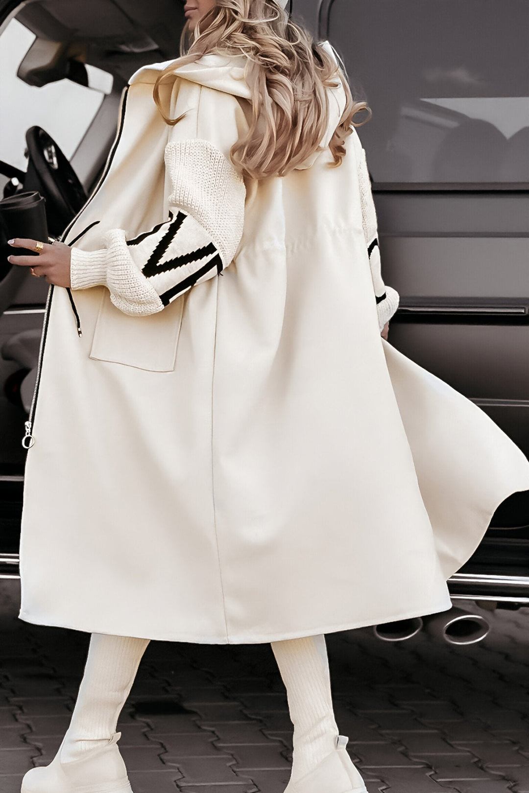Aria™ - Nordic Knit Hooded Jacket
